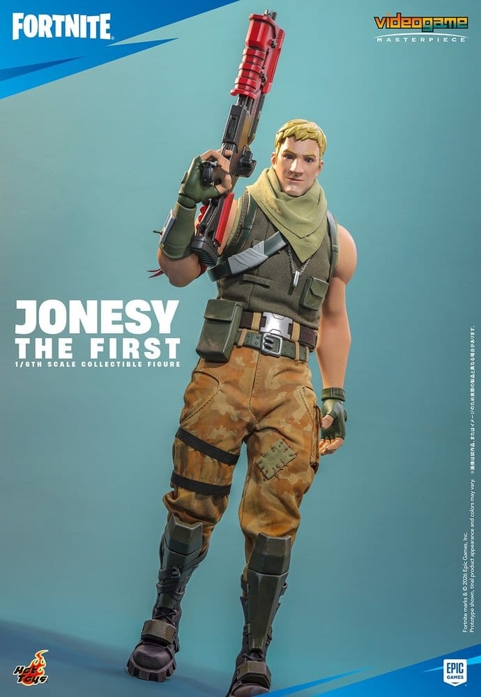 Jonesy The First di Hot Toys - VGM85 - action figure Fortnite in scala 1/6