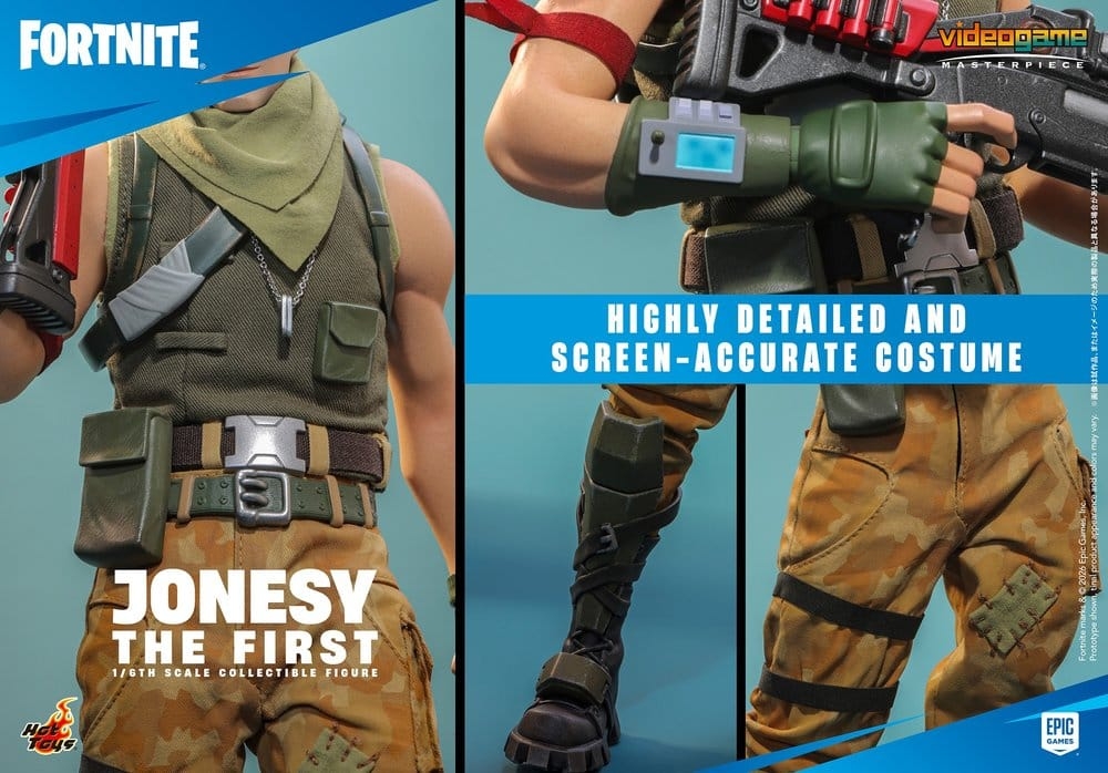 Jonesy The First by Hot Toys - VGM85 - Fortnite 1/6 scale action figure