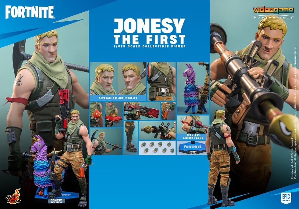 Jonesy The First von Hot Toys - VGM85 - Fortnite 1/6 Maßstab Actionfigur