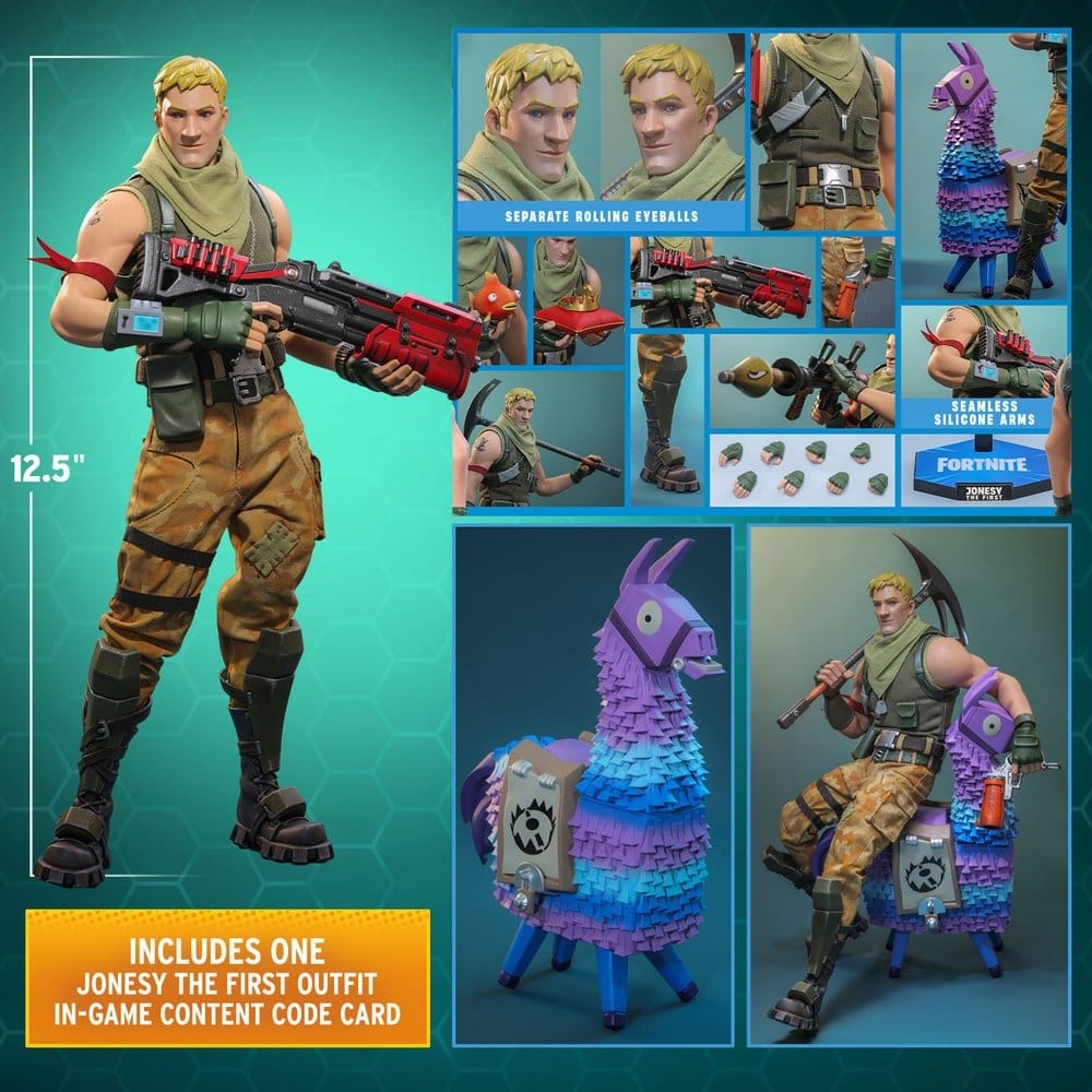 Jonesy The First by Hot Toys - VGM85 - Fortnite 1/6 scale action figure