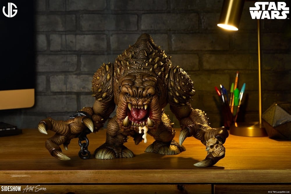 Rancor Designer Vinyl Figure par Sideshow Collectibles - figurine Star Wars de 30 cm