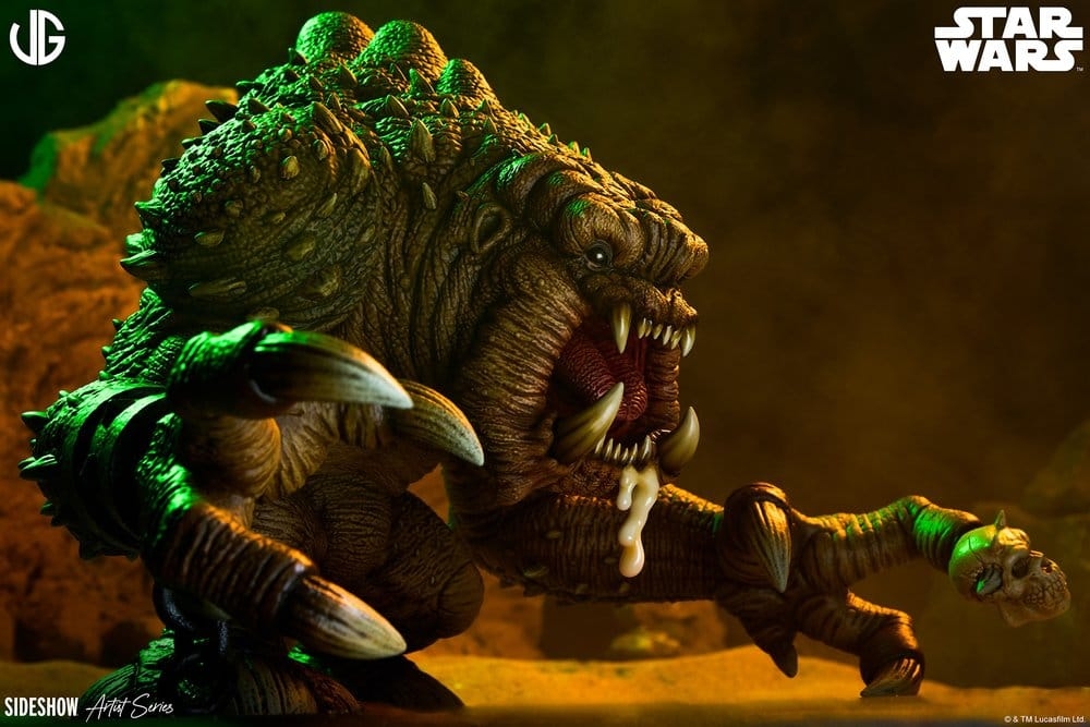 Rancor Designer Vinyl Figure par Sideshow Collectibles - figurine Star Wars de 30 cm