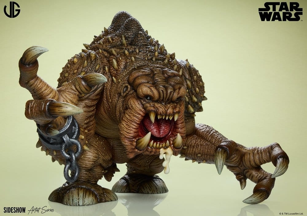 Rancor Designer Vinyl Figure par Sideshow Collectibles - figurine Star Wars de 30 cm