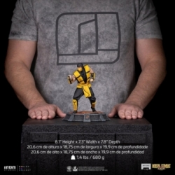 Scorpion Art Scale Variant Exclusive by Iron Studios - Mortal Kombat 1/10 scale figure