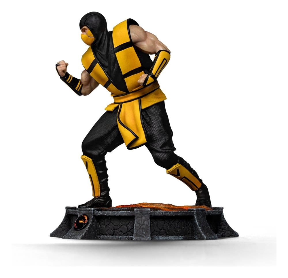 Scorpion Art Scale van Iron Studios Variant Exclusive version - Mortal Kombat 1/10 schaal figuur