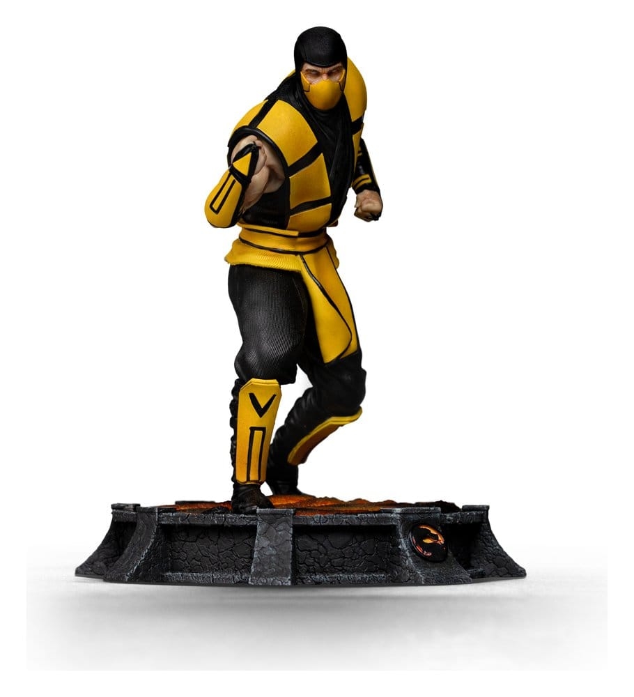 Scorpion Art Scale Variant Exclusive par Iron Studios - figurine 1/10 Mortal Kombat de 21 cm