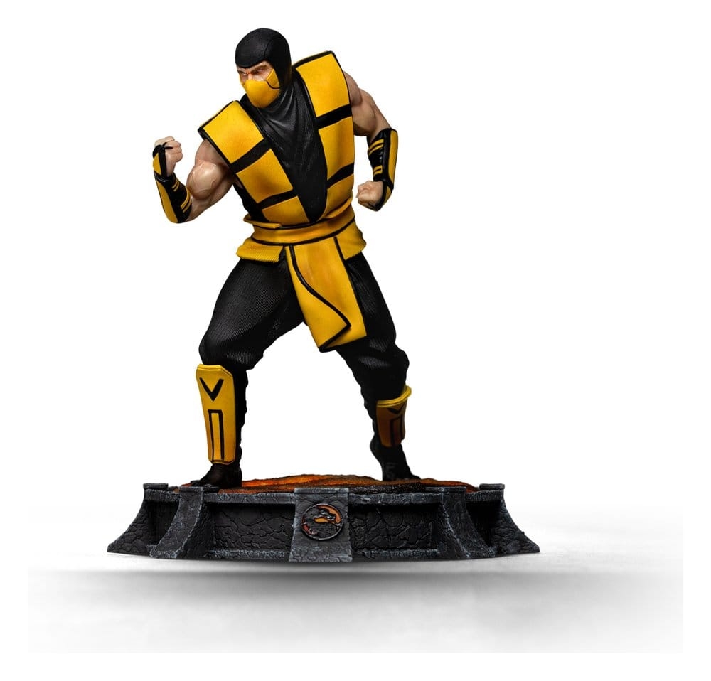 Scorpion Art Scale van Iron Studios Variant Exclusive version - Mortal Kombat 1/10 schaal figuur