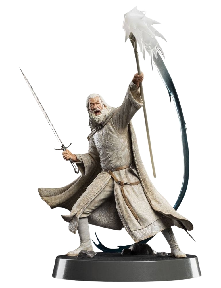 Gandalf le Blanc Figures of Fandom par Weta Workshop - figurine 1/8 Le Seigneur des Anneaux de 23 cm