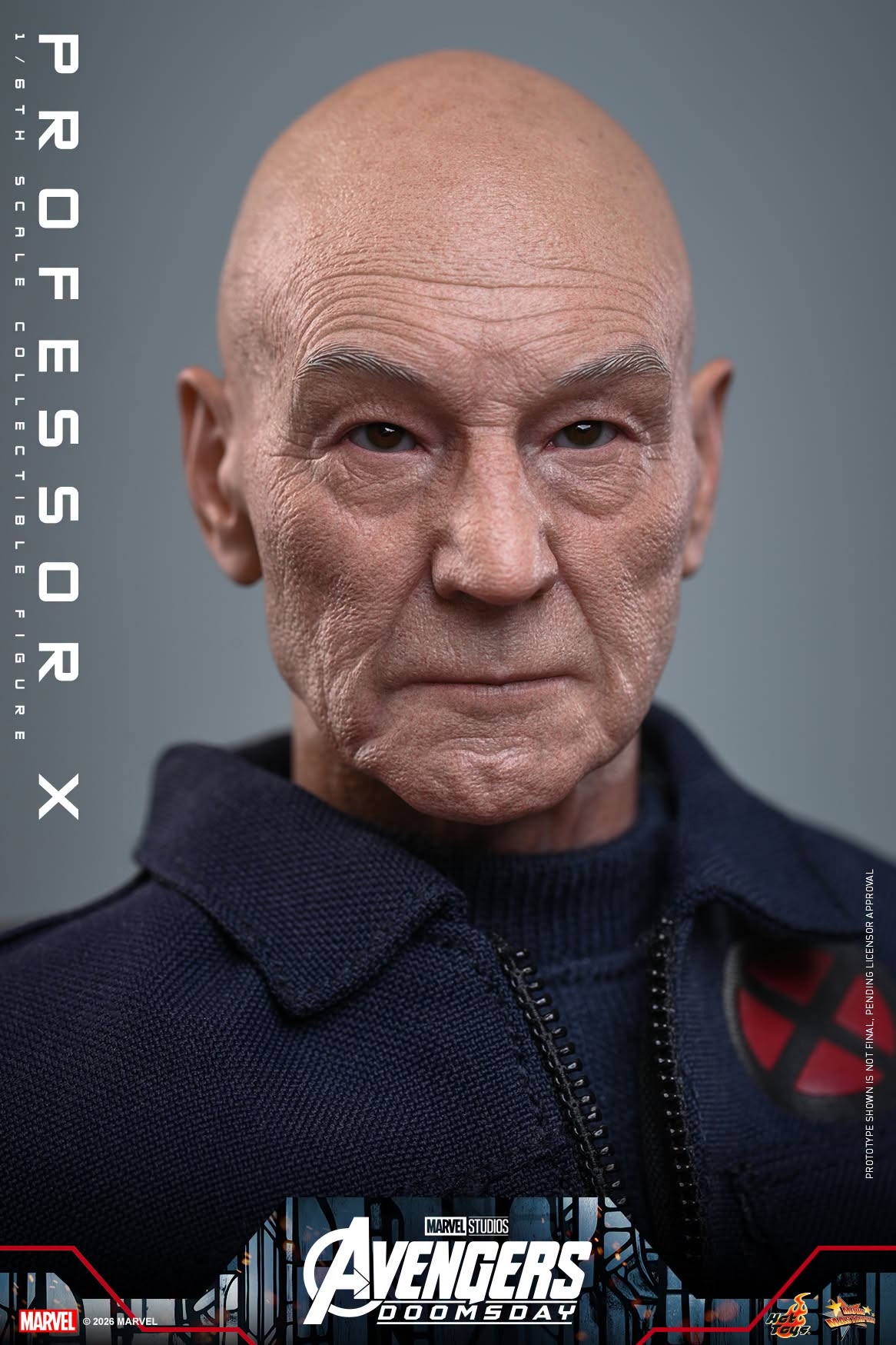 Professor X von Hot Toys - MMS917 - Avengers: Doomsday 1/6 Maßstab Actionfigur