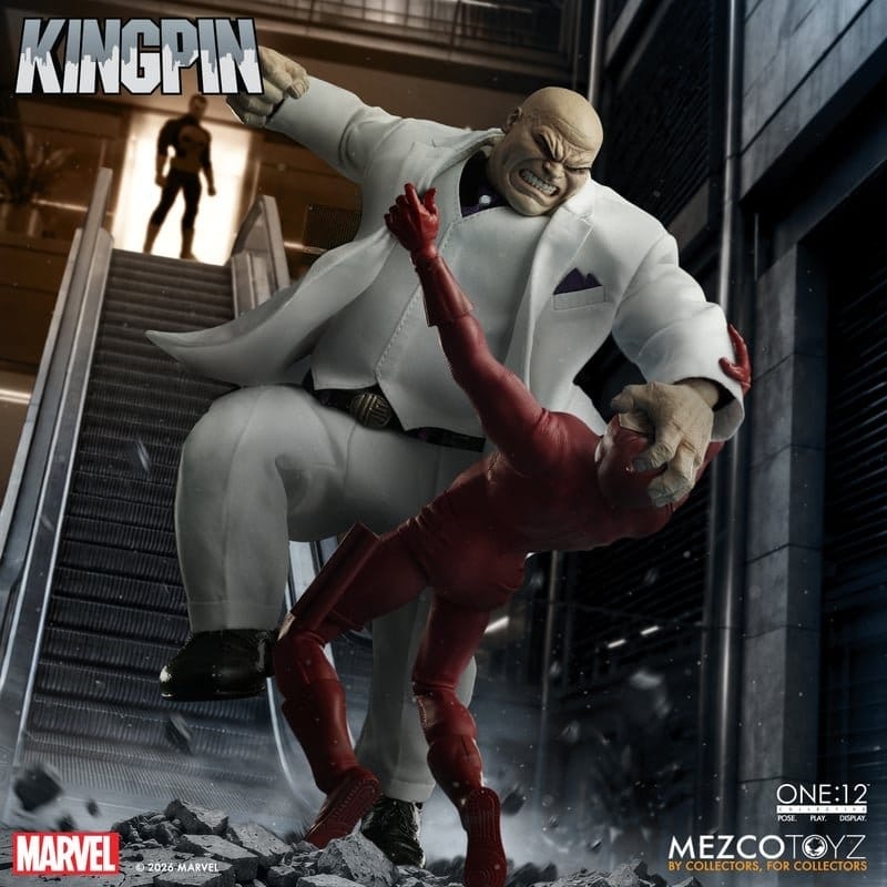 Kingpin One:12 Collective by Mezco - Marvel Comics 1/12 scale action figure