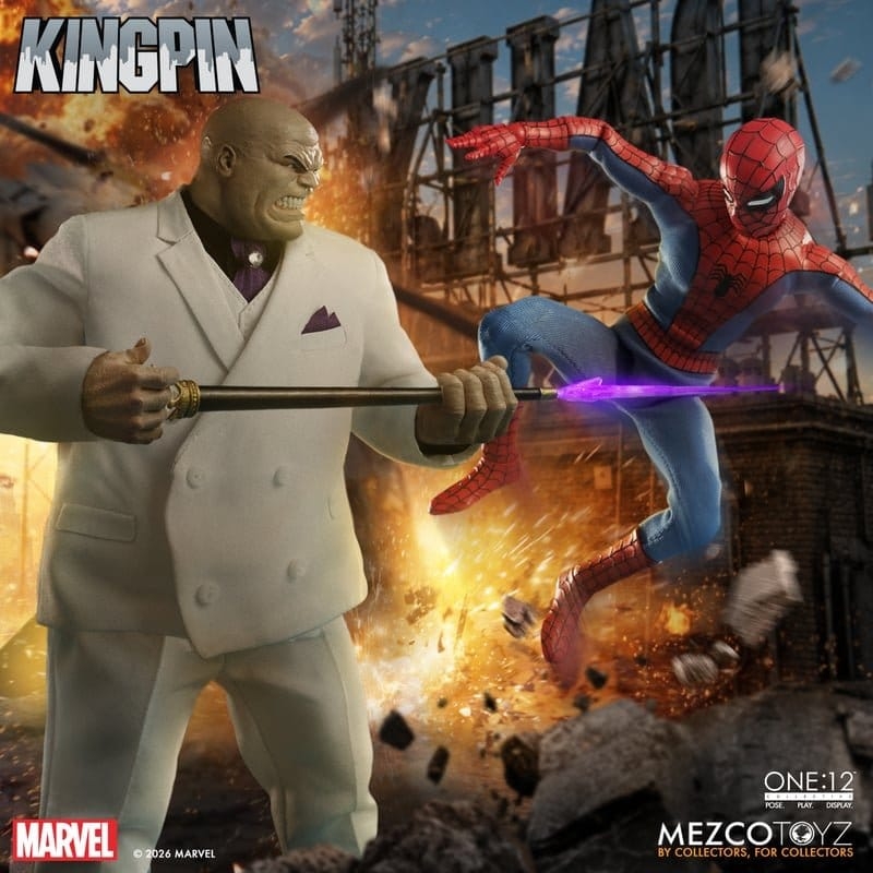 Kingpin One:12 Collective by Mezco - Marvel Comics 1/12 scale action figure