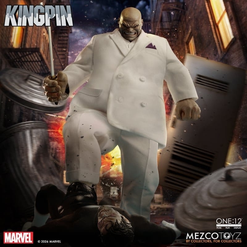 Kingpin One:12 Collective by Mezco - Marvel Comics 1/12 scale action figure