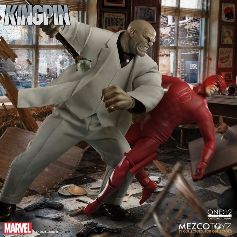 Kingpin One:12 Collective by Mezco - Marvel Comics 1/12 scale action figure