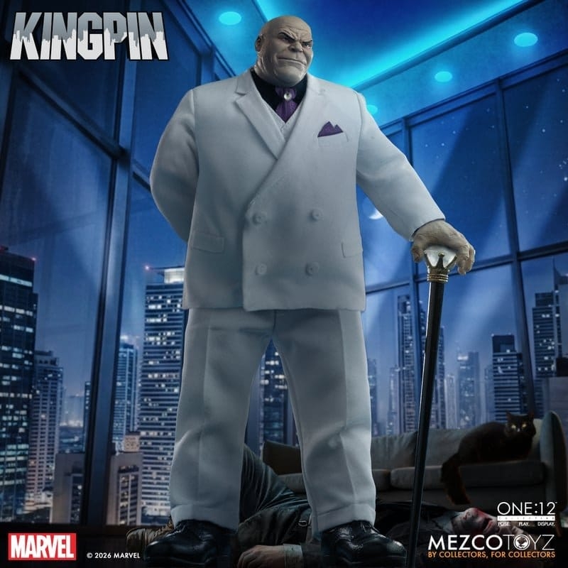 Kingpin One:12 Collective van Mezco - Marvel Comics 1/12 schaal actiefiguur