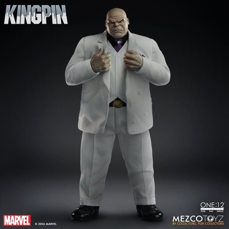 Kingpin One:12 Collective by Mezco - Marvel Comics 1/12 scale action figure