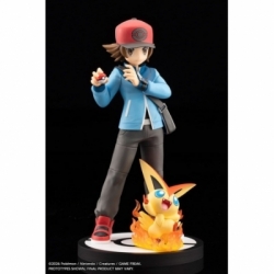 Touya with Victini ARTFXJ de Kotobukiya - figura Pokemon Black Version and Pokemon White Version a escala 1/8