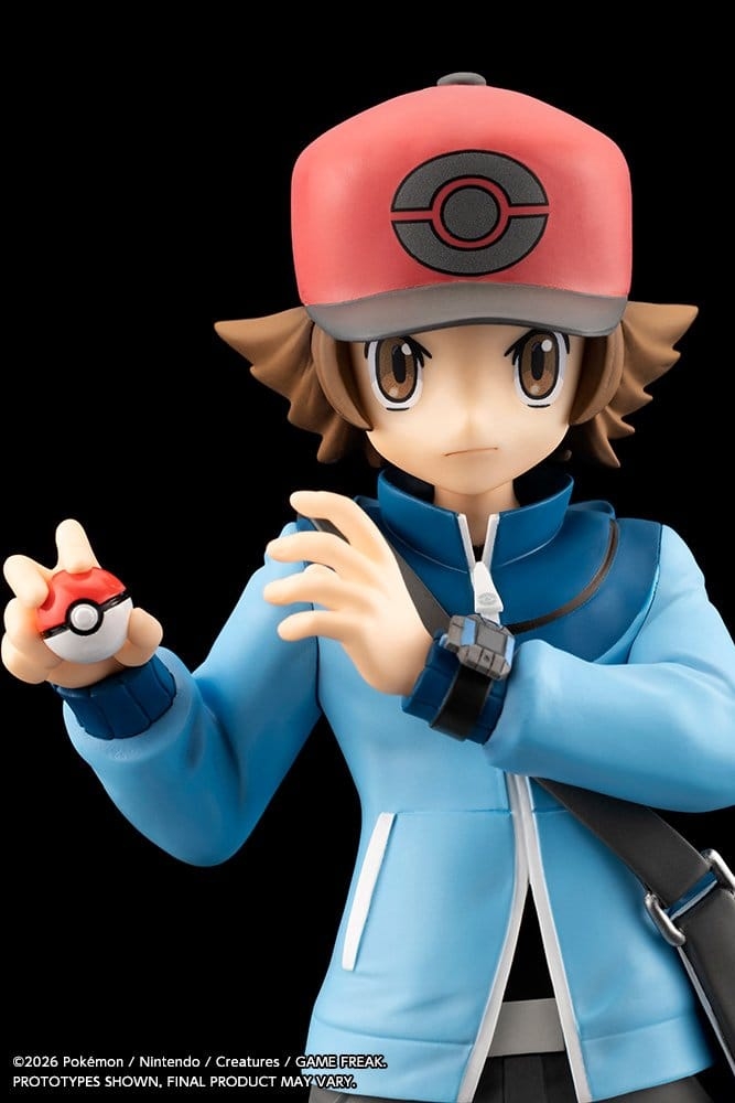 Touya with Victini ARTFXJ van Kotobukiya - Pokemon Black Version and Pokemon White Version 1/8 schaal figuur