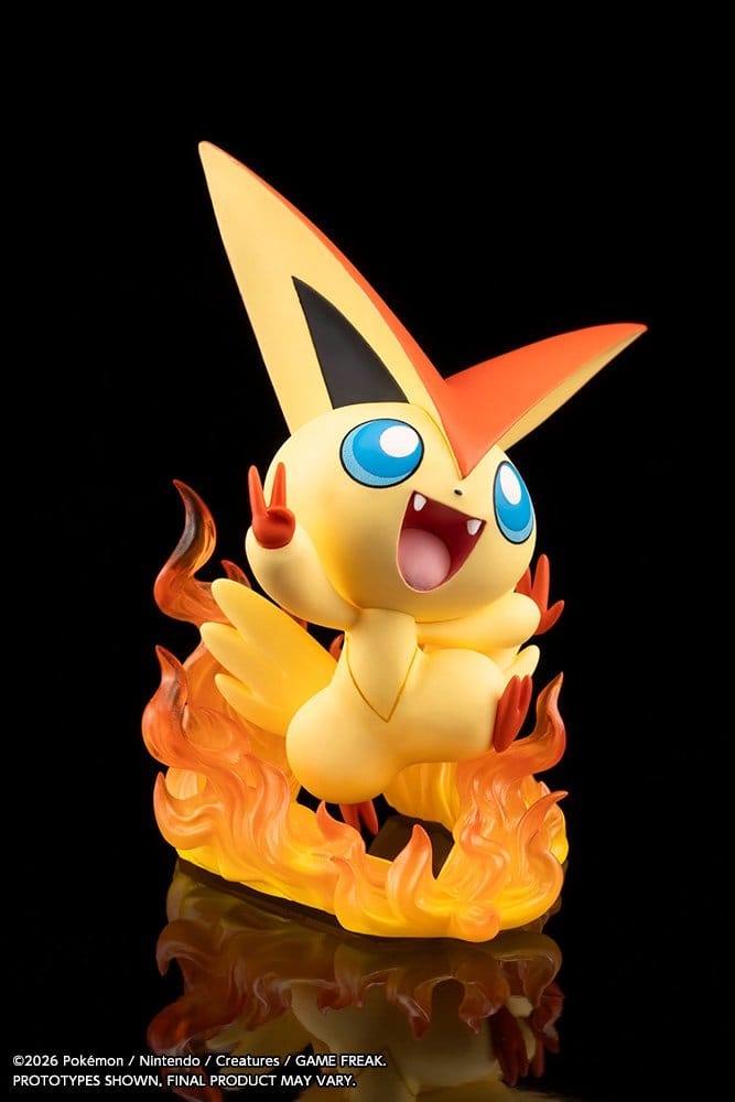 Touya with Victini ARTFXJ van Kotobukiya - Pokemon Black Version and Pokemon White Version 1/8 schaal figuur