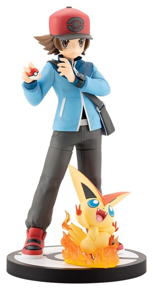 Touya with Victini ARTFXJ van Kotobukiya - Pokemon Black Version and Pokemon White Version 1/8 schaal figuur
