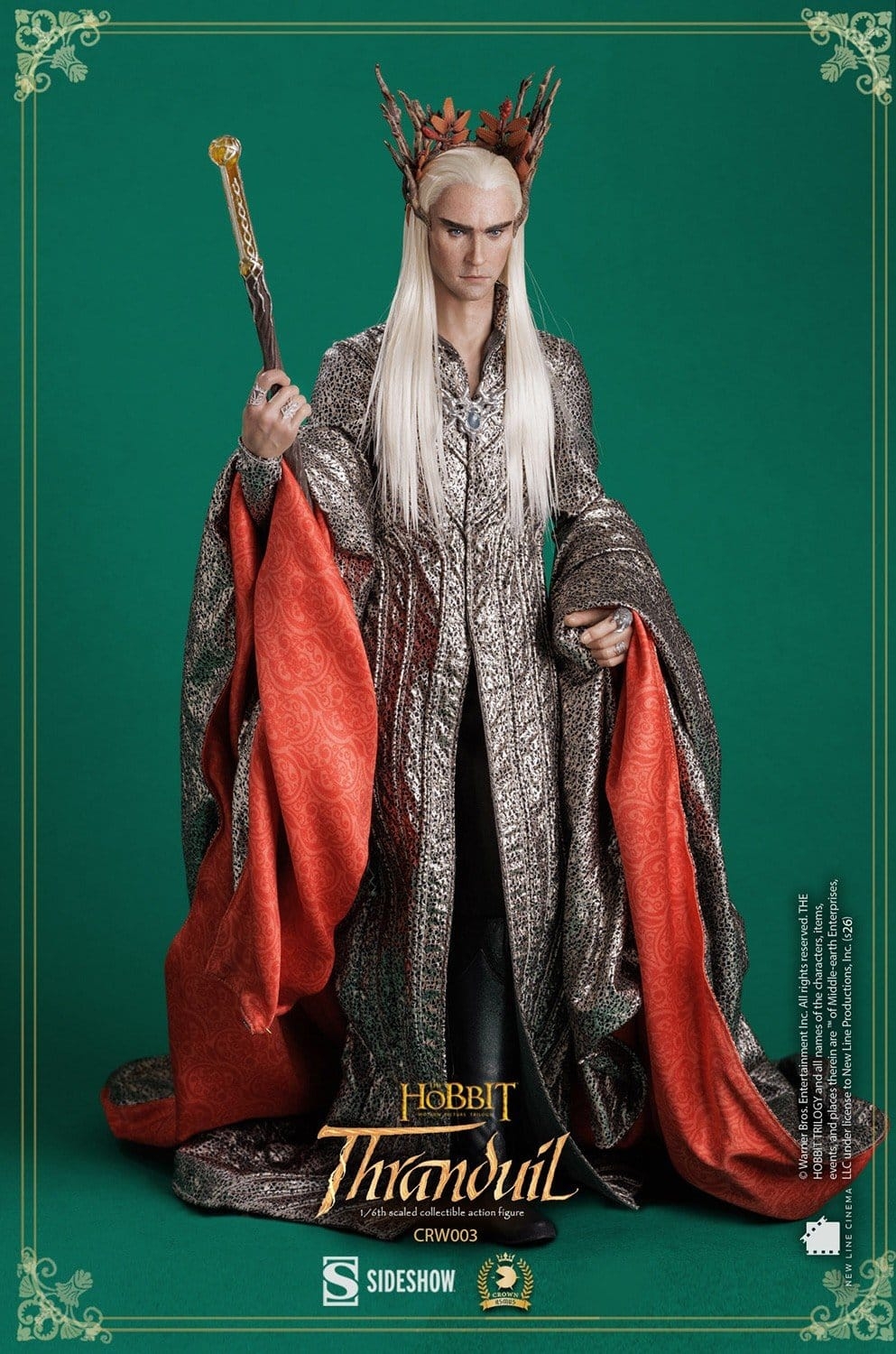 Thranduil van Asmus - CRW003 - The Hobbit 1/6 schaal actiefiguur
