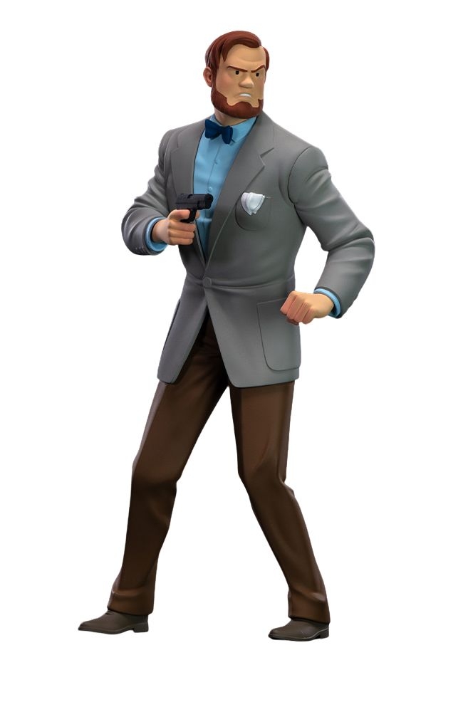 Philip Mortimer Collection Classique par Fariboles Productions - figurine 1/8 Blake et Mortimer de 24 cm