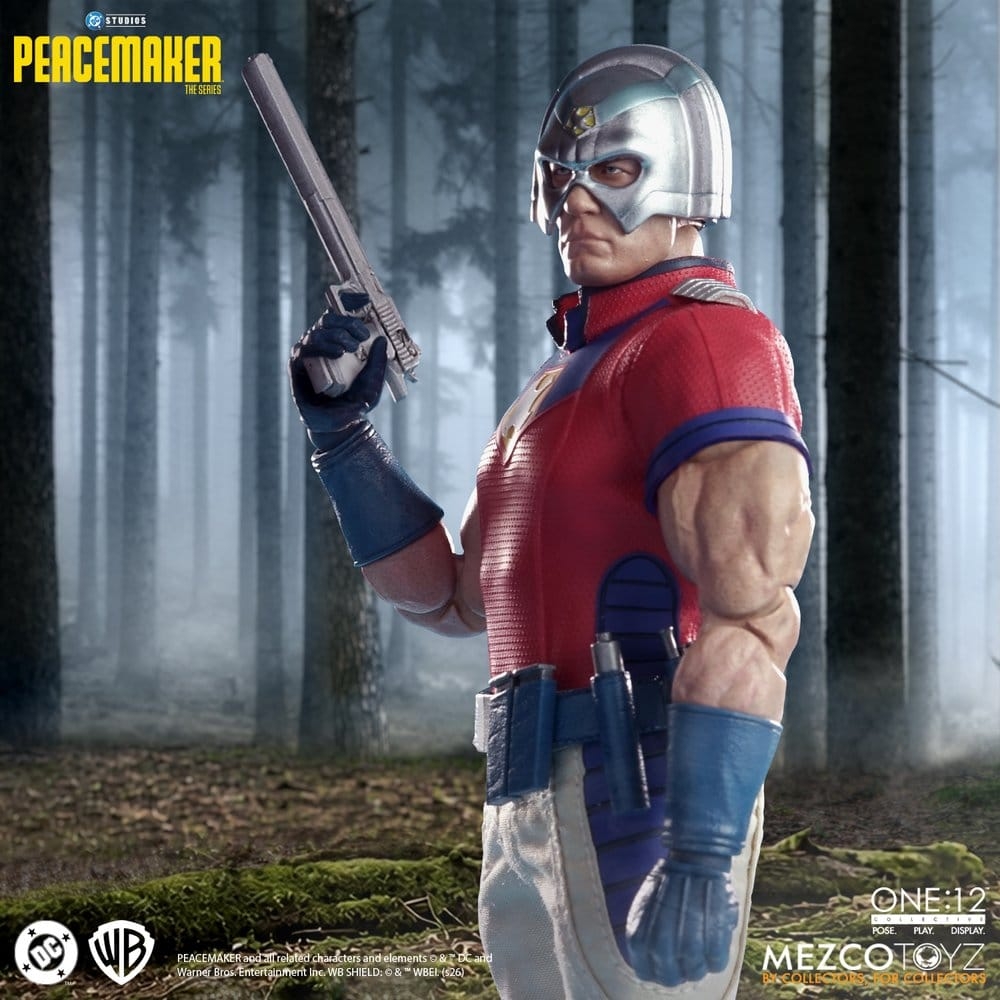 Peacemaker One:12 Collective von Mezco - Peacemaker 1/12 Maßstab Actionfigur
