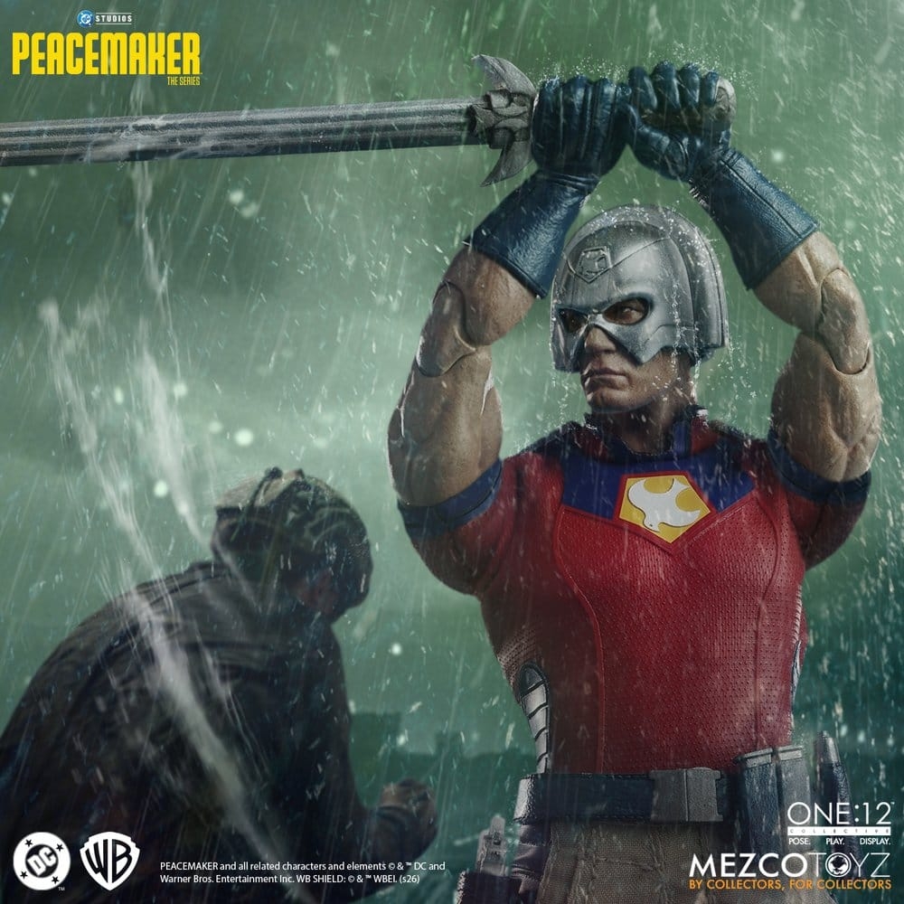 Peacemaker One:12 Collective van Mezco - Peacemaker 1/12 schaal actiefiguur