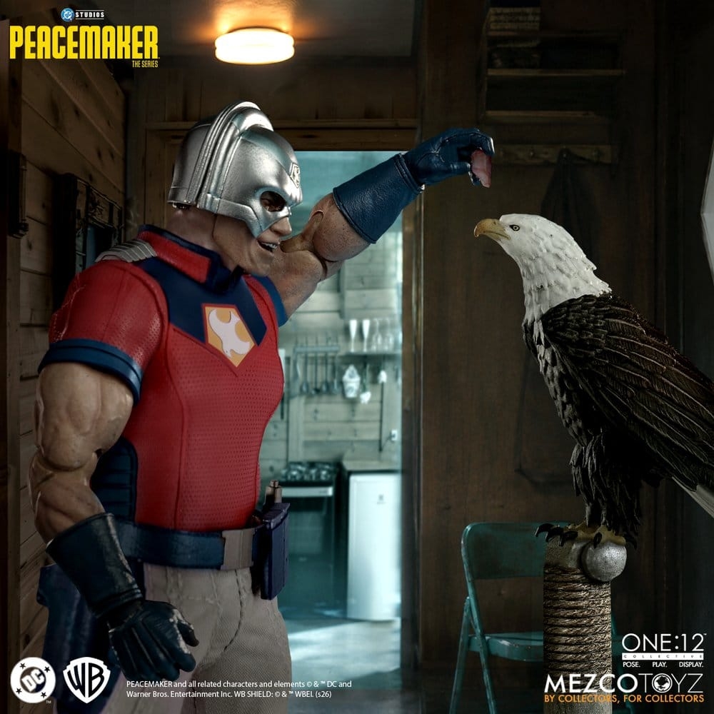Peacemaker One:12 Collective van Mezco - Peacemaker 1/12 schaal actiefiguur