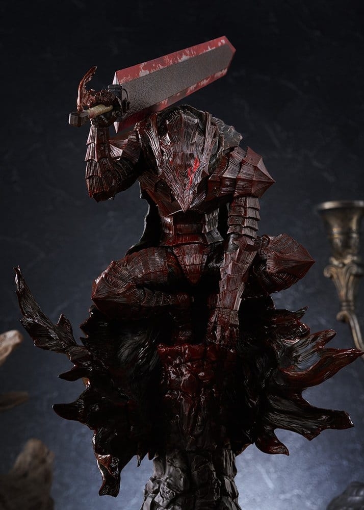 Guts Pop Up Parade L Size Bloody Paint par Max Factory - figurine Berserk de 28 cm