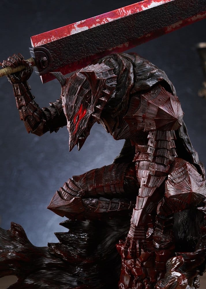 Guts Pop Up Parade L Size Bloody Paint par Max Factory - figurine Berserk de 28 cm