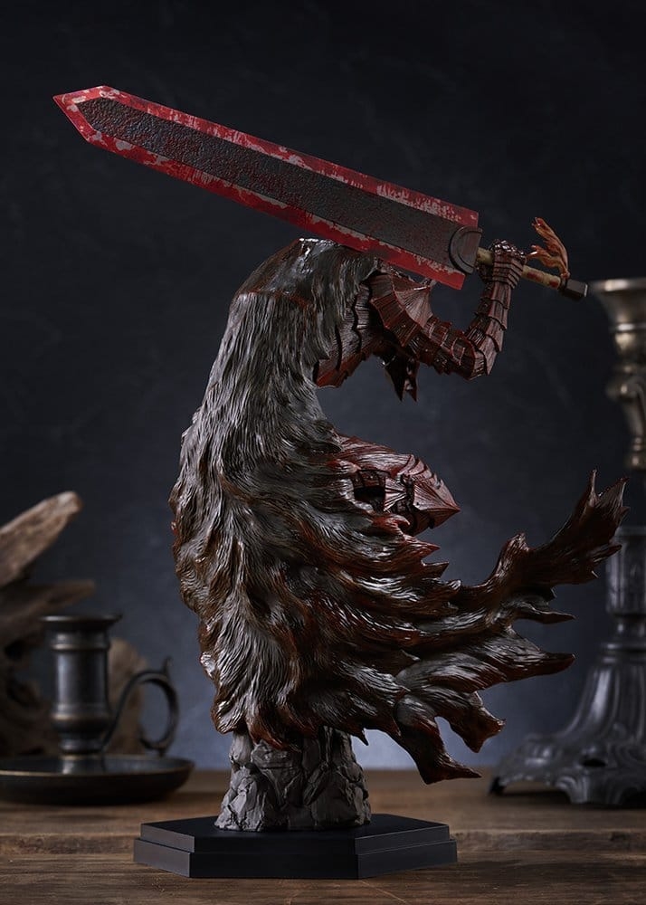 Guts Pop Up Parade L Size Bloody Paint par Max Factory - figurine Berserk de 28 cm