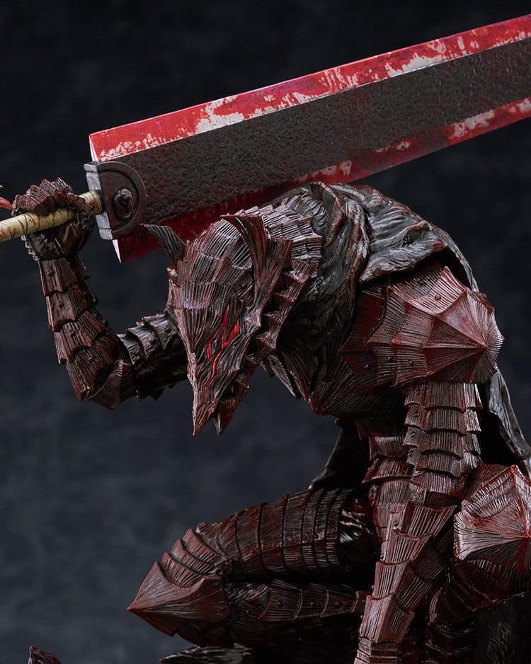 Guts Pop Up Parade L Size Bloody Paint par Max Factory - figurine Berserk de 28 cm