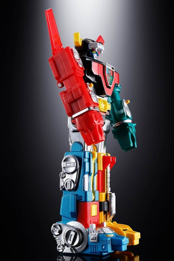 Voltron (Defender of the Universe) Popy Chogokin van Bandai Tamashii Nations - Beast King GoLion 15 cm actiefiguur