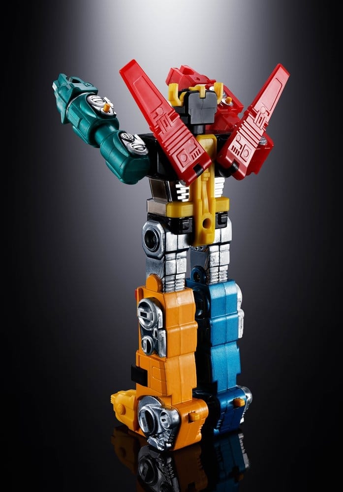 Voltron (Defender of the Universe) Popy Chogokin van Bandai Tamashii Nations - Beast King GoLion 15 cm actiefiguur