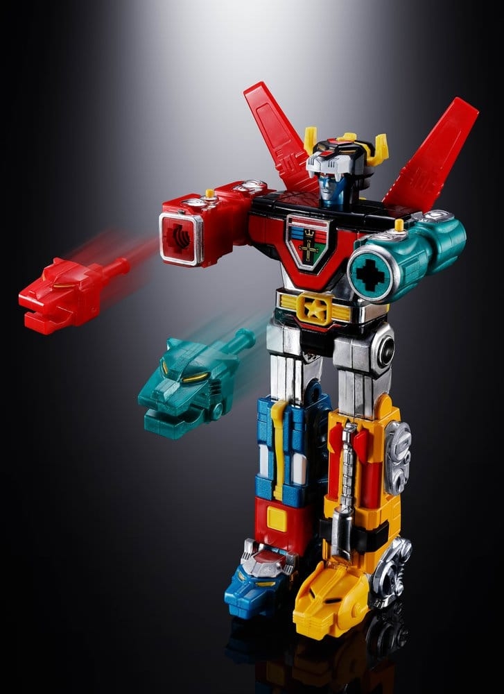 Voltron (Defender of the Universe) Popy Chogokin van Bandai Tamashii Nations - Beast King GoLion 15 cm actiefiguur