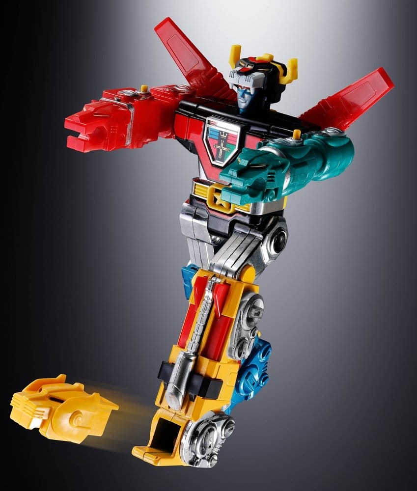 Voltron (Defender of the Universe) Popy Chogokin van Bandai Tamashii Nations - Beast King GoLion 15 cm actiefiguur