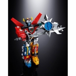 Voltron (Defender of the Universe) Popy Chogokin di Bandai Tamashii Nations - action figure Beast King GoLion alta 15 cm
