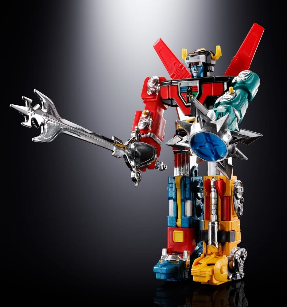 Voltron (Defender of the Universe) Popy Chogokin van Bandai Tamashii Nations - Beast King GoLion 15 cm actiefiguur