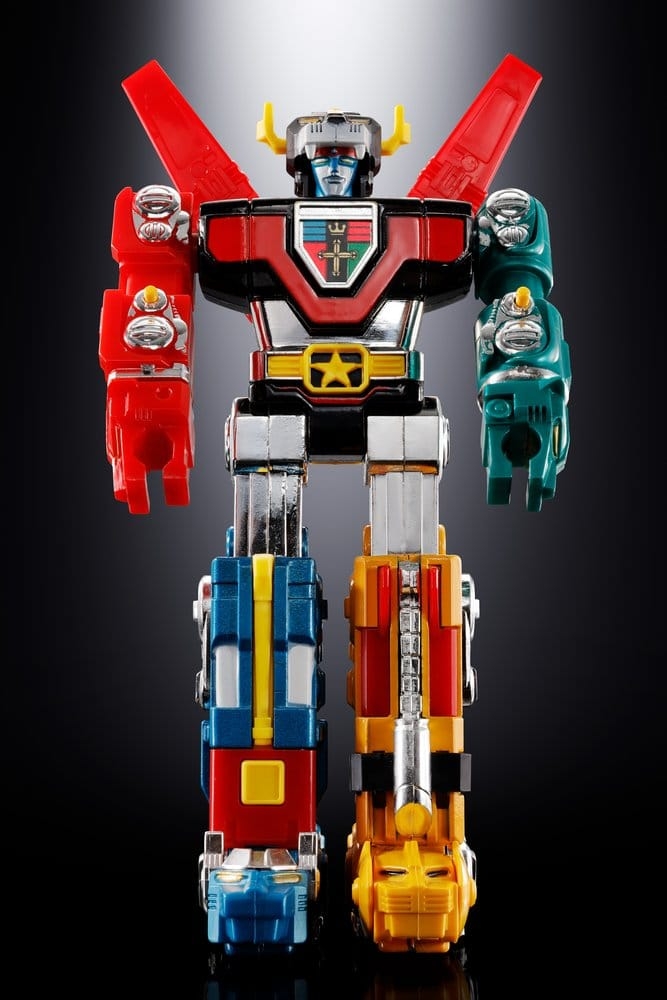 Voltron (Defender of the Universe) Popy Chogokin van Bandai Tamashii Nations - Beast King GoLion 15 cm actiefiguur