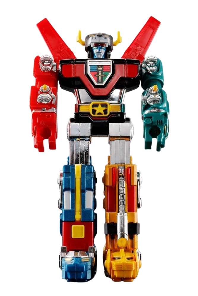 Voltron (Defender of the Universe) Popy Chogokin van Bandai Tamashii Nations - Beast King GoLion 15 cm actiefiguur