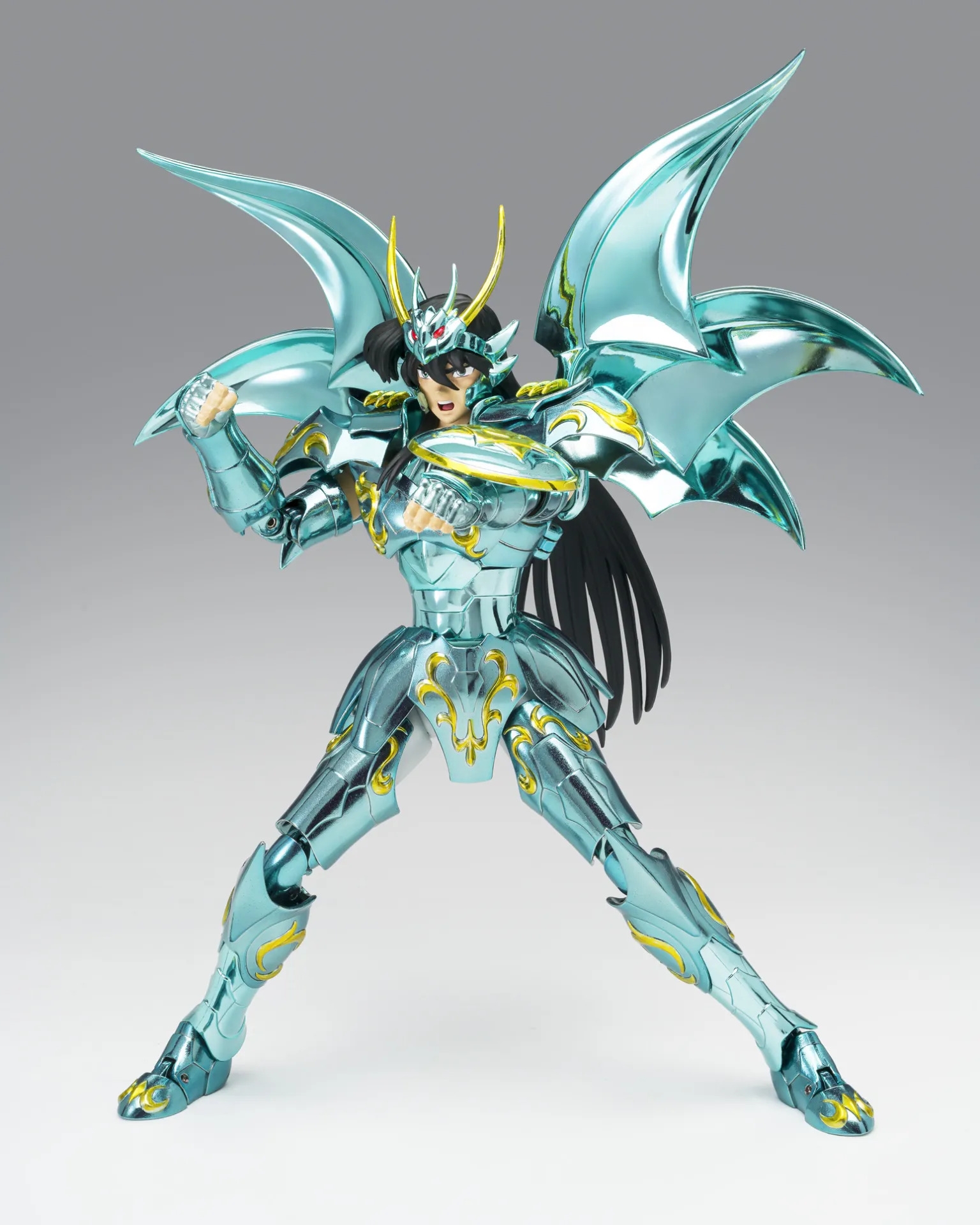 Shiryu du Dragon (V4 God Cloth) Myth Cloth EX par Bandai Tamashii Nations - figurine Saint Seiya de 18 cm