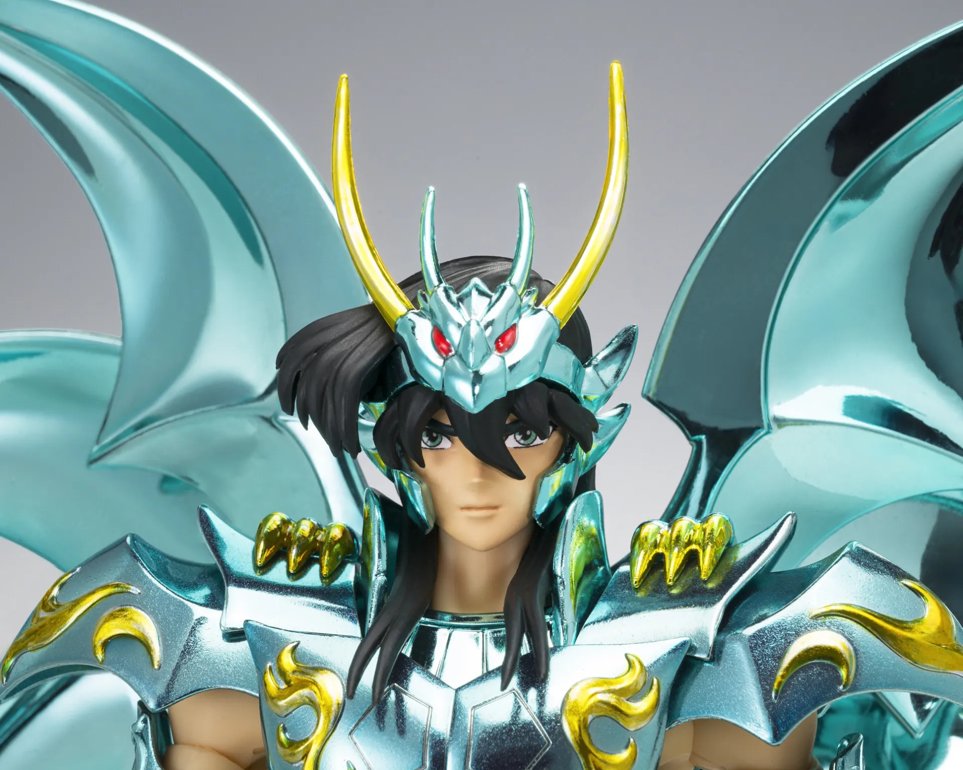 Dragon Shiryu (V4 God Cloth) Myth Cloth EX di Bandai Tamashii Nations - action figure Saint Seiya alta 18 cm