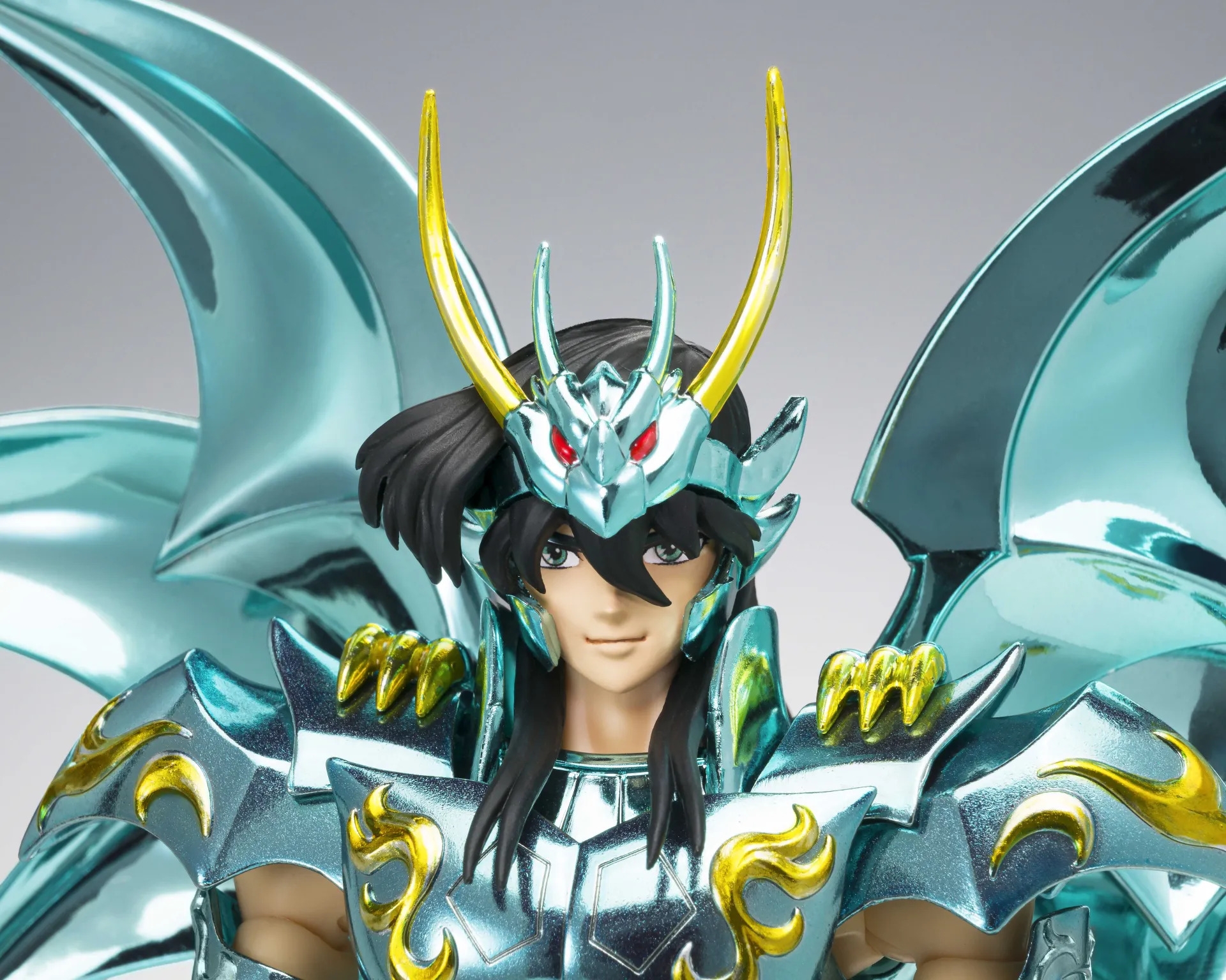 Shiryu du Dragon (V4 God Cloth) Myth Cloth EX par Bandai Tamashii Nations - figurine Saint Seiya de 18 cm
