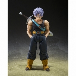 Trunks (Z-Fighters) S.H.Figuarts First-edition with Z-FIGHTERS GROUP BASE Ver.B by Bandai Tamashii Nations - action figure