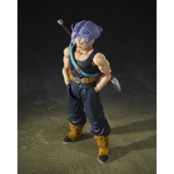 Trunks (Z-Fighters) S.H.Figuarts di Bandai Tamashii Nations First-edition with Z-FIGHTERS GROUP BASE Ver.B - action figure