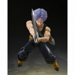 Trunks (Z-Fighters) S.H.Figuarts First-edition with Z-FIGHTERS GROUP BASE Ver.B par Bandai Tamashii Nations - figurine