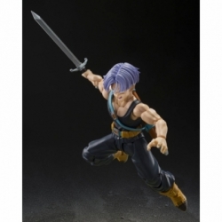 Trunks (Z-Fighters) S.H.Figuarts First-edition with Z-FIGHTERS GROUP BASE Ver.B par Bandai Tamashii Nations - figurine