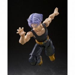 Trunks (Z-Fighters) S.H.Figuarts von Bandai Tamashii Nations First-edition with Z-FIGHTERS GROUP BASE Ver.B - Actionfigur