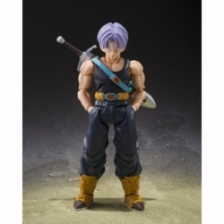 Trunks (Z-Fighters) S.H.Figuarts di Bandai Tamashii Nations First-edition with Z-FIGHTERS GROUP BASE Ver.B - action figure