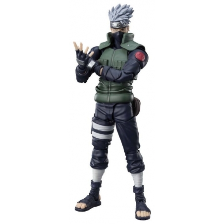 Kakashi Hatake (The Famed Sharingan Hero) S.H.Figuarts par Bandai Tamashii Nations - figurine Naruto Shippuden de 16 cm